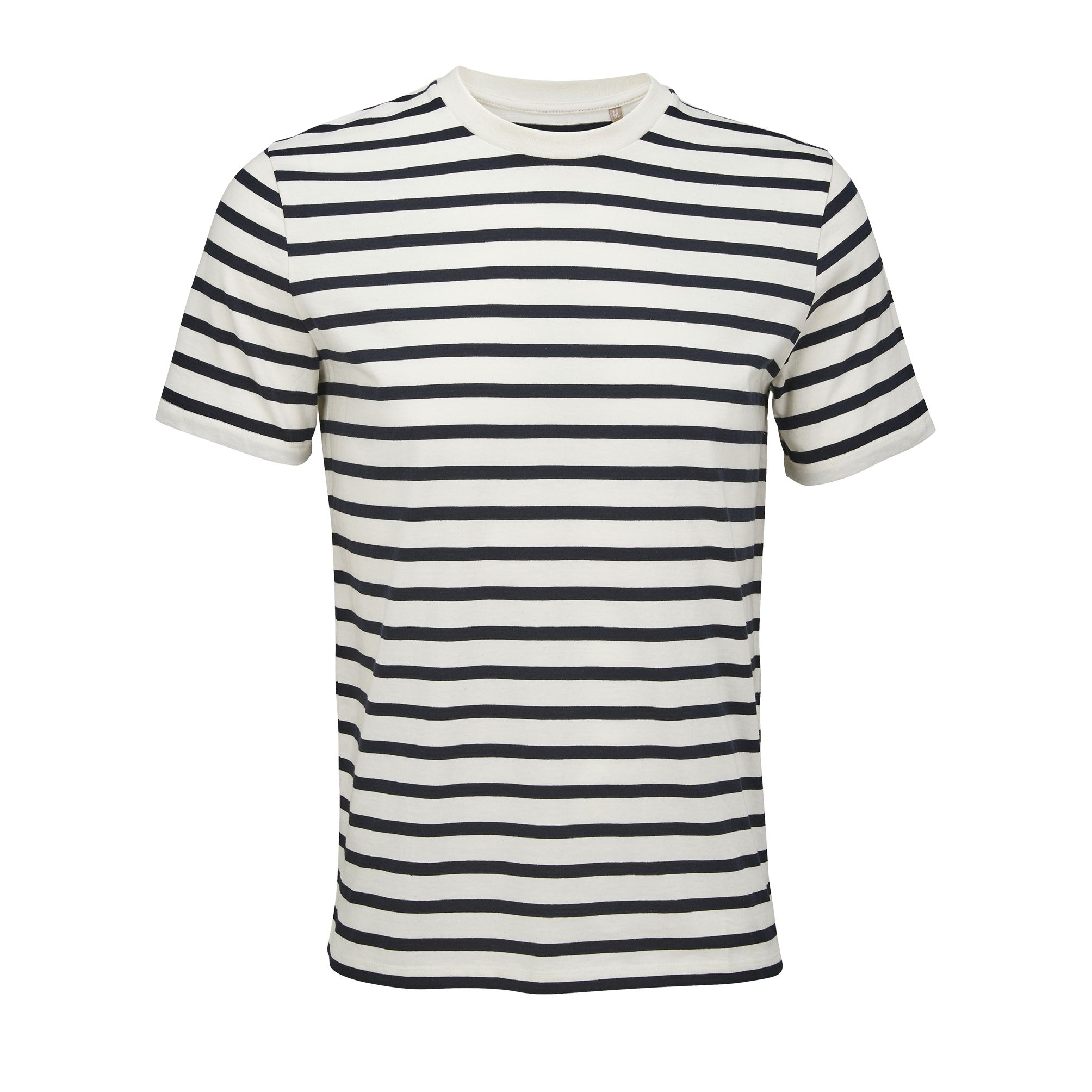 T-shirt promotionnel coton bio 175g LEGEND Off White| Navy